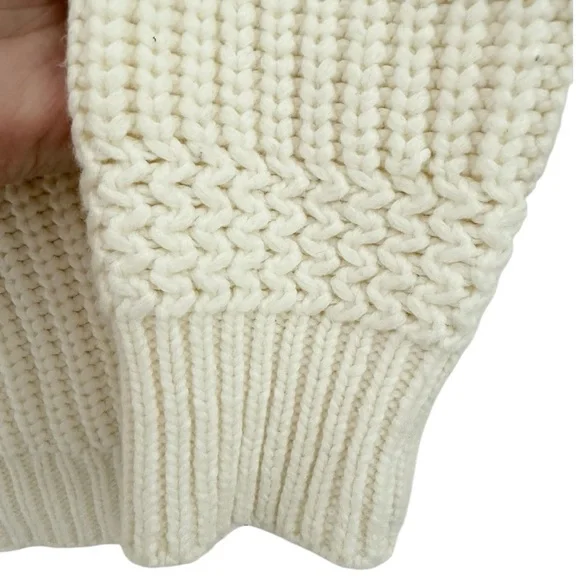 Marine Layer Oversized Crewneck Fisherman Sweater - Picture 5 of 6